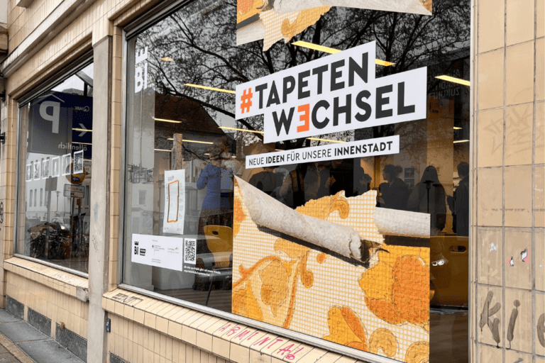 Pop-up-Store im Rahmen von Tapetenwechsel